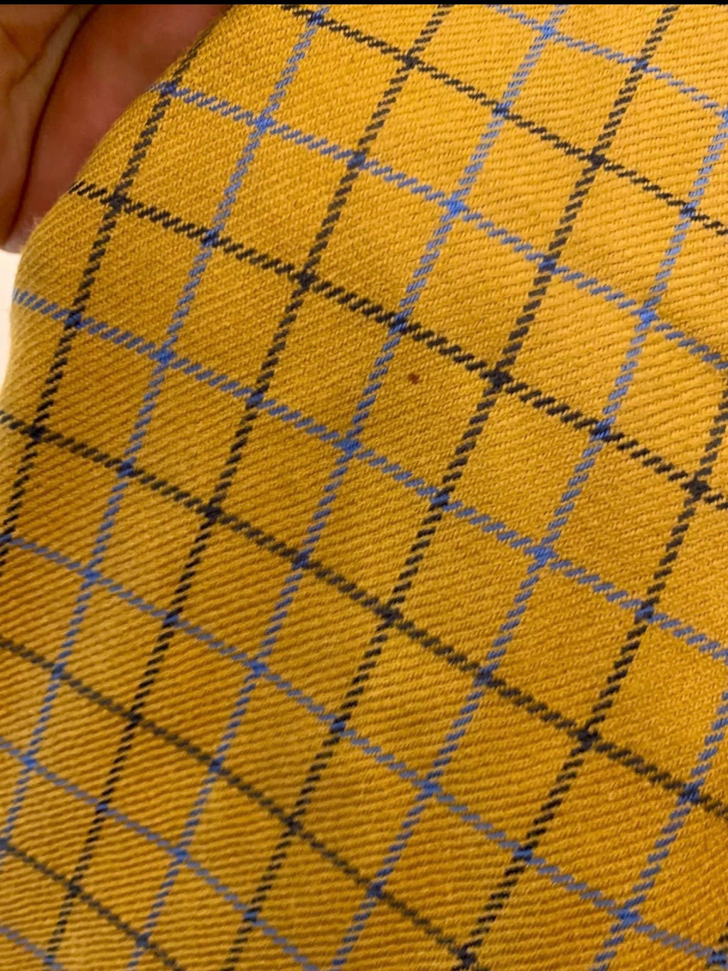 Vintage pure wool Windowpane plaid classic unique brown jacket blazer 42R