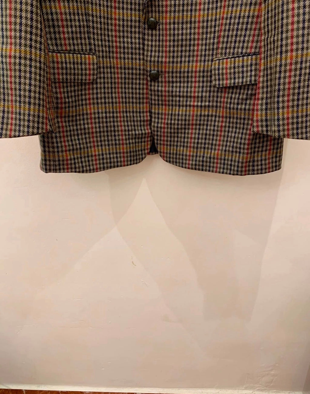 Vintage Westbury plaid pure wool tweed classic hunting jacket blazer 42R