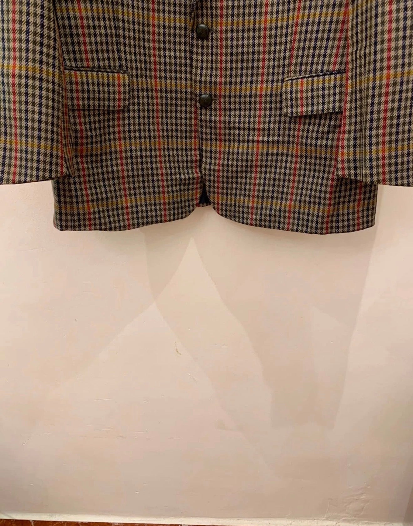 Vintage Westbury plaid pure wool tweed classic hunting jacket blazer 42R