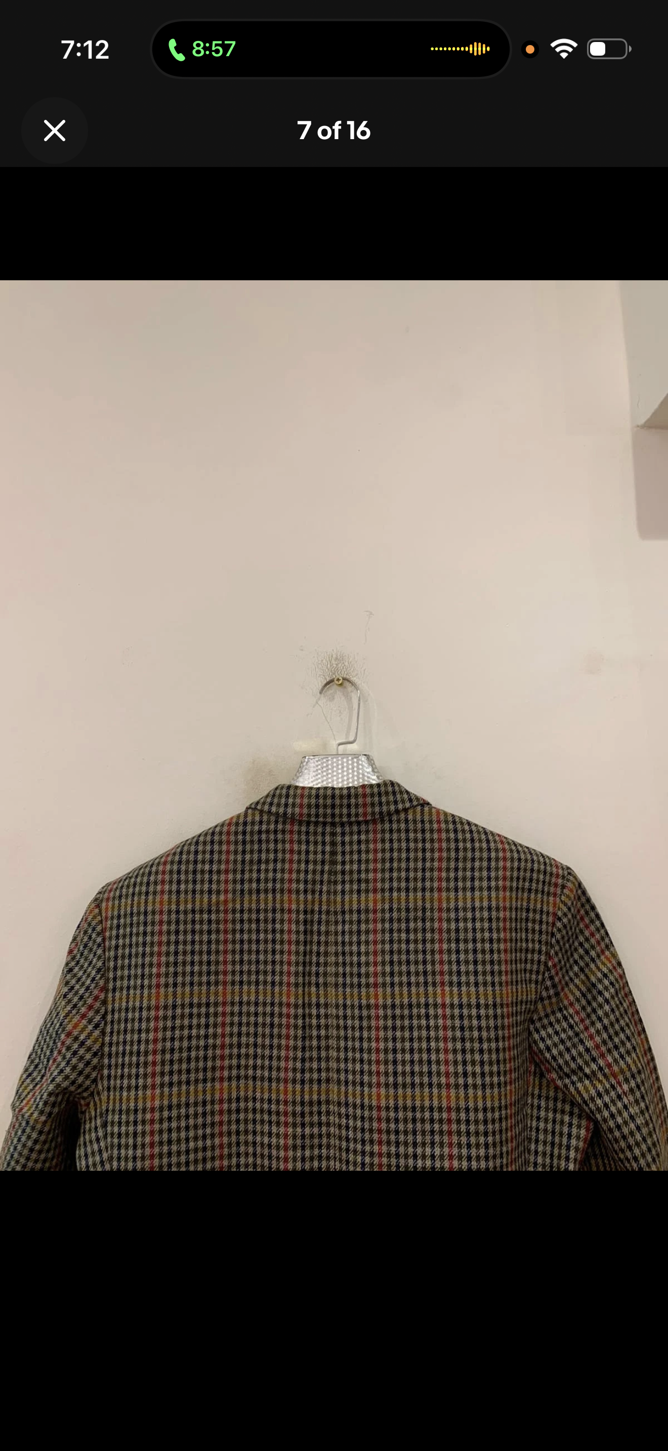 Vintage Westbury plaid pure wool tweed classic hunting jacket blazer 42R