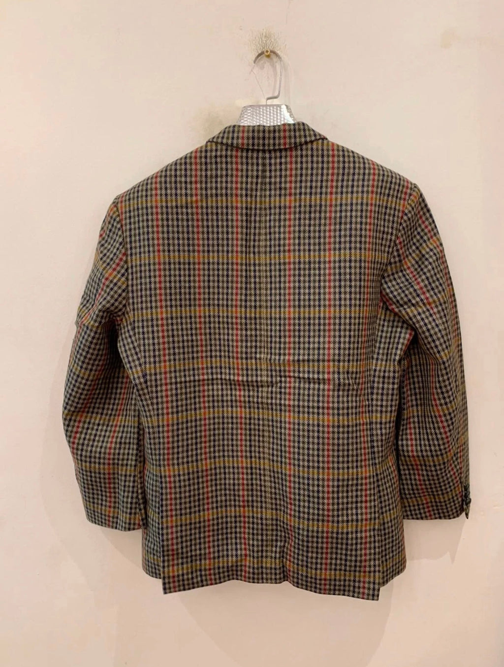 Vintage Westbury plaid pure wool tweed classic hunting jacket blazer 42R