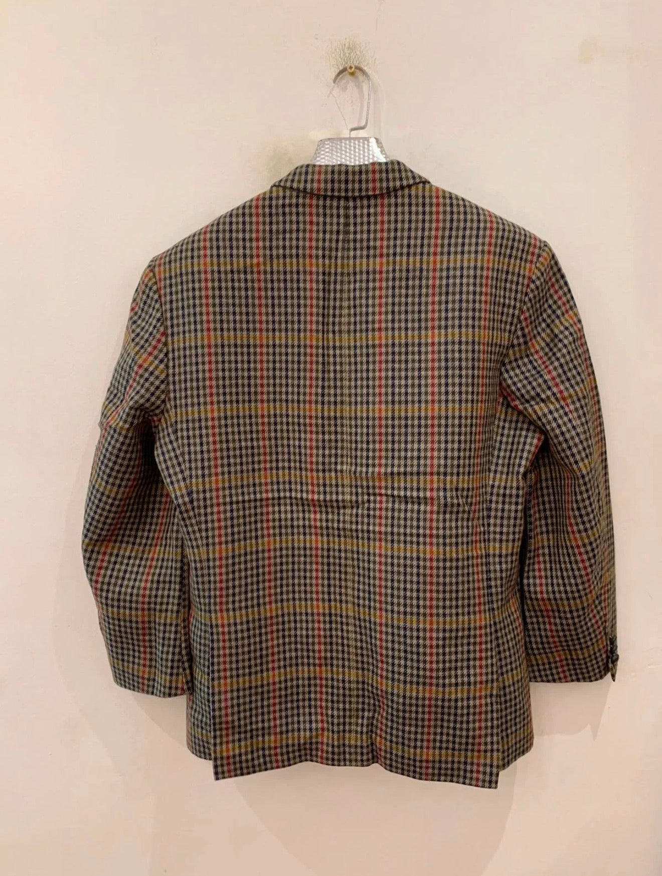 Vintage Westbury plaid pure wool tweed classic hunting jacket blazer 42R