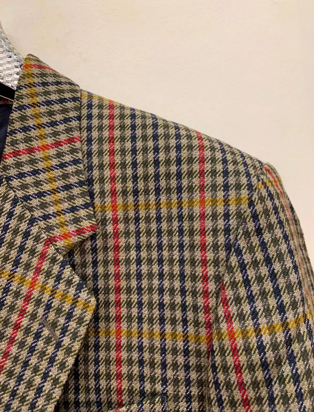 Vintage Westbury plaid pure wool tweed classic hunting jacket blazer 42R