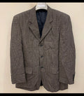 Vintage Batoni unique plaid pure wool classic jacket blazer 40R