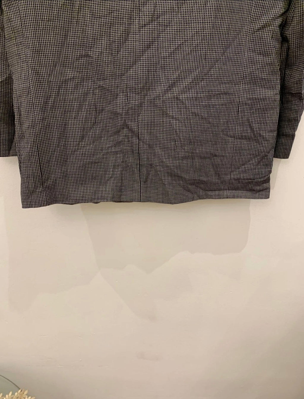 Vintage Batoni unique plaid pure wool classic jacket blazer 40R