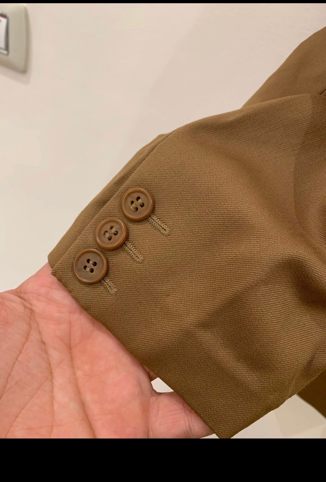 Vintage Prinud superfine pure wool classic brown 3 button suit 42R