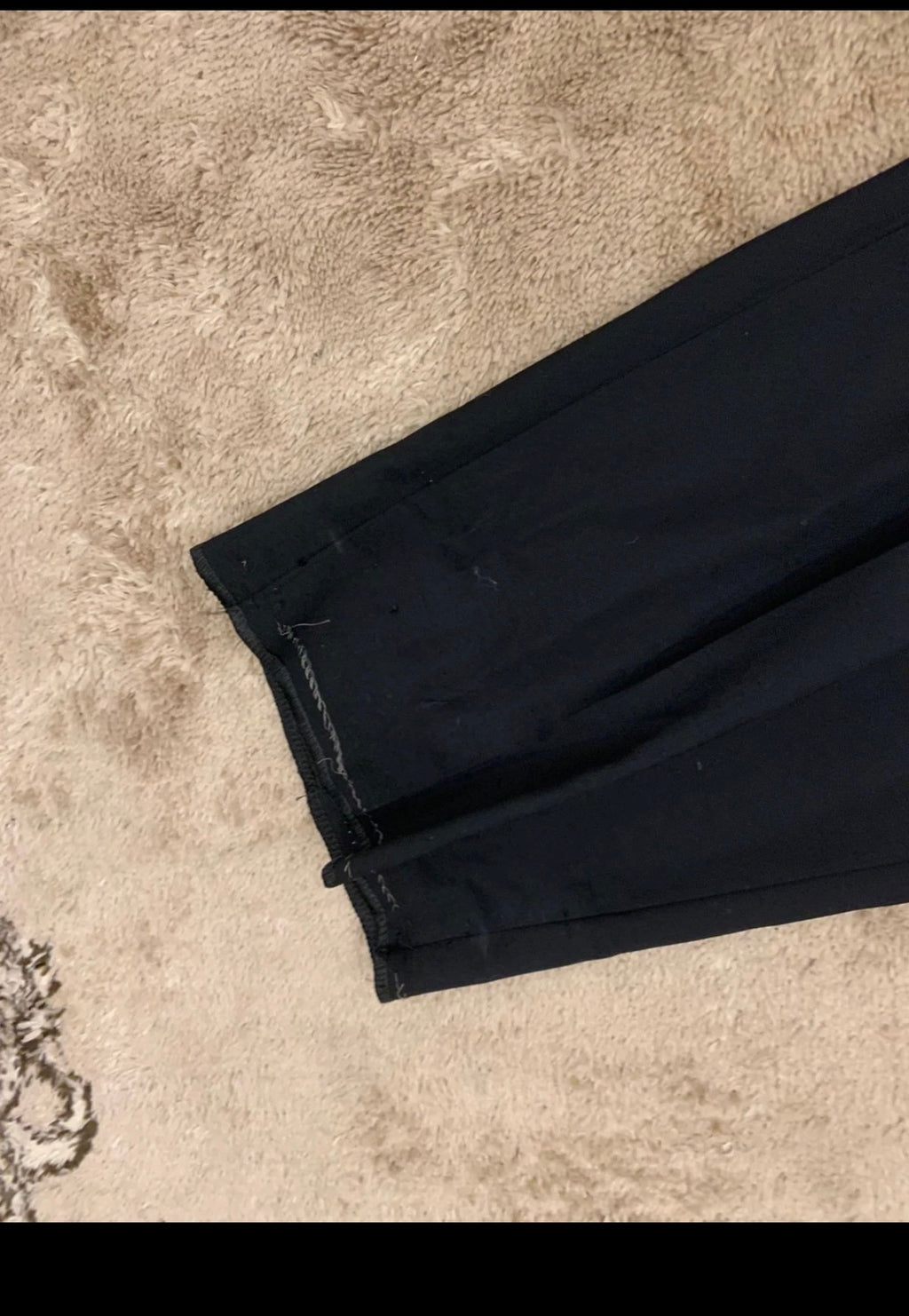 Vintage Van Gils pure wool super 100s double breasted classic black suit 40R 40S