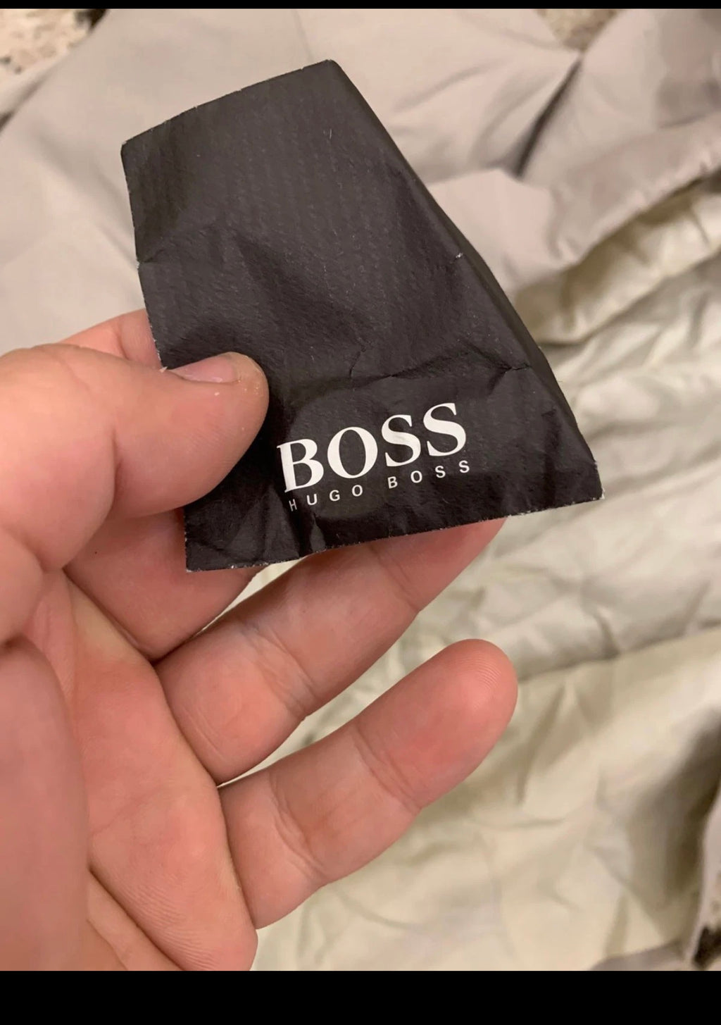 Vintage Hugo Boss superfine pure wool classic Cozy grayish beige suit 44R 44L