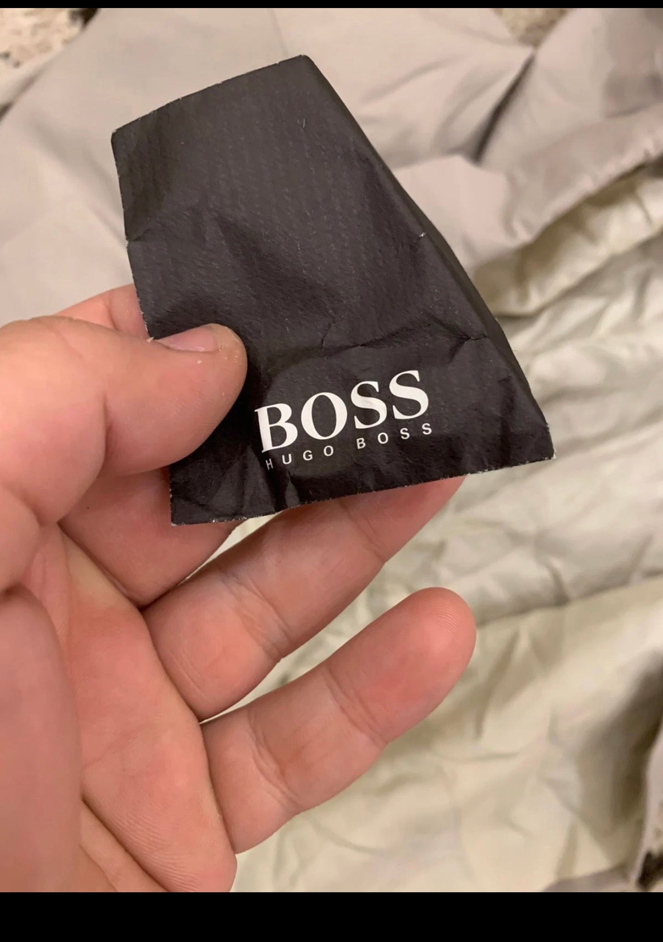 Vintage Hugo Boss superfine pure wool classic Cozy grayish beige suit 44R 44L