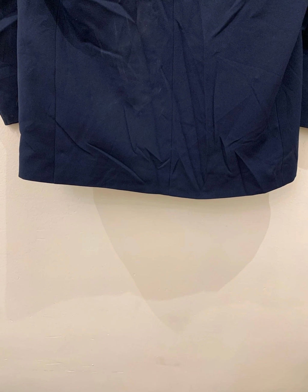 Vintage unique classic navy 4 button metal button suit 42R