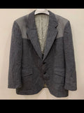 Vintage Pendleton pure wool tweed classic western gray hunting jacket blazer 44R