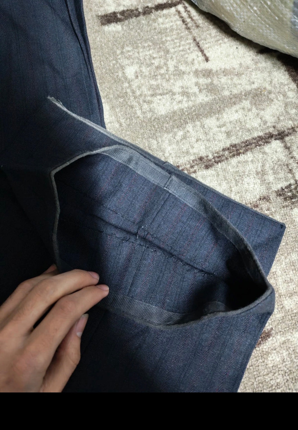 1970s vintage handtailored bespoke all worsted wool rockabilly disco suit 44R