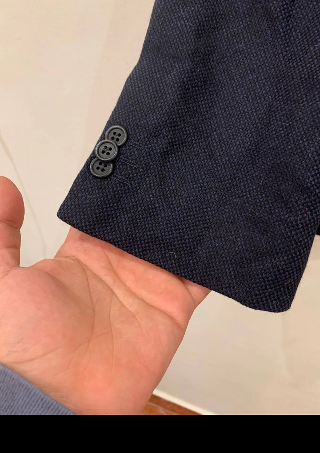 Classic Mani by Giorgio Armani pure wool navy blue jacket blazer 42R