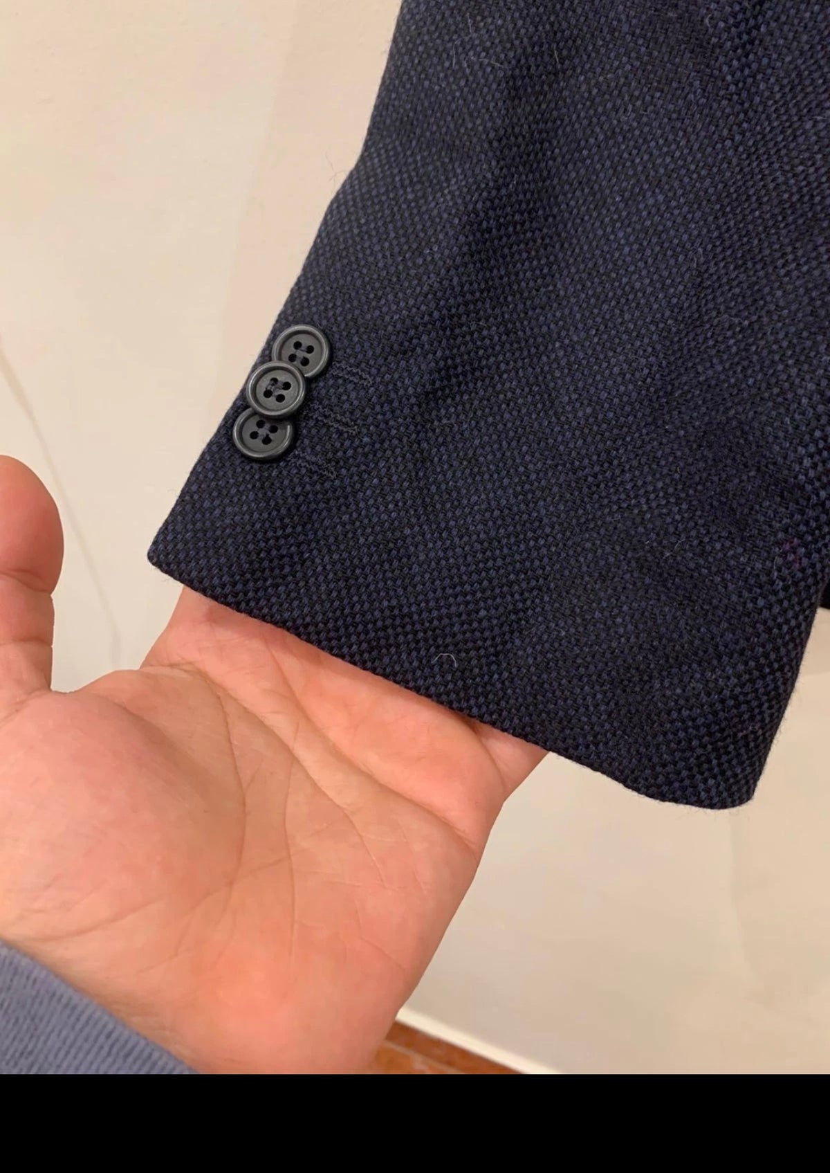 Classic Mani by Giorgio Armani pure wool navy blue jacket blazer 42R