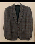 Vintage Westbury wool mohair blend tweed Windowpane hunting jacket blazer 42R