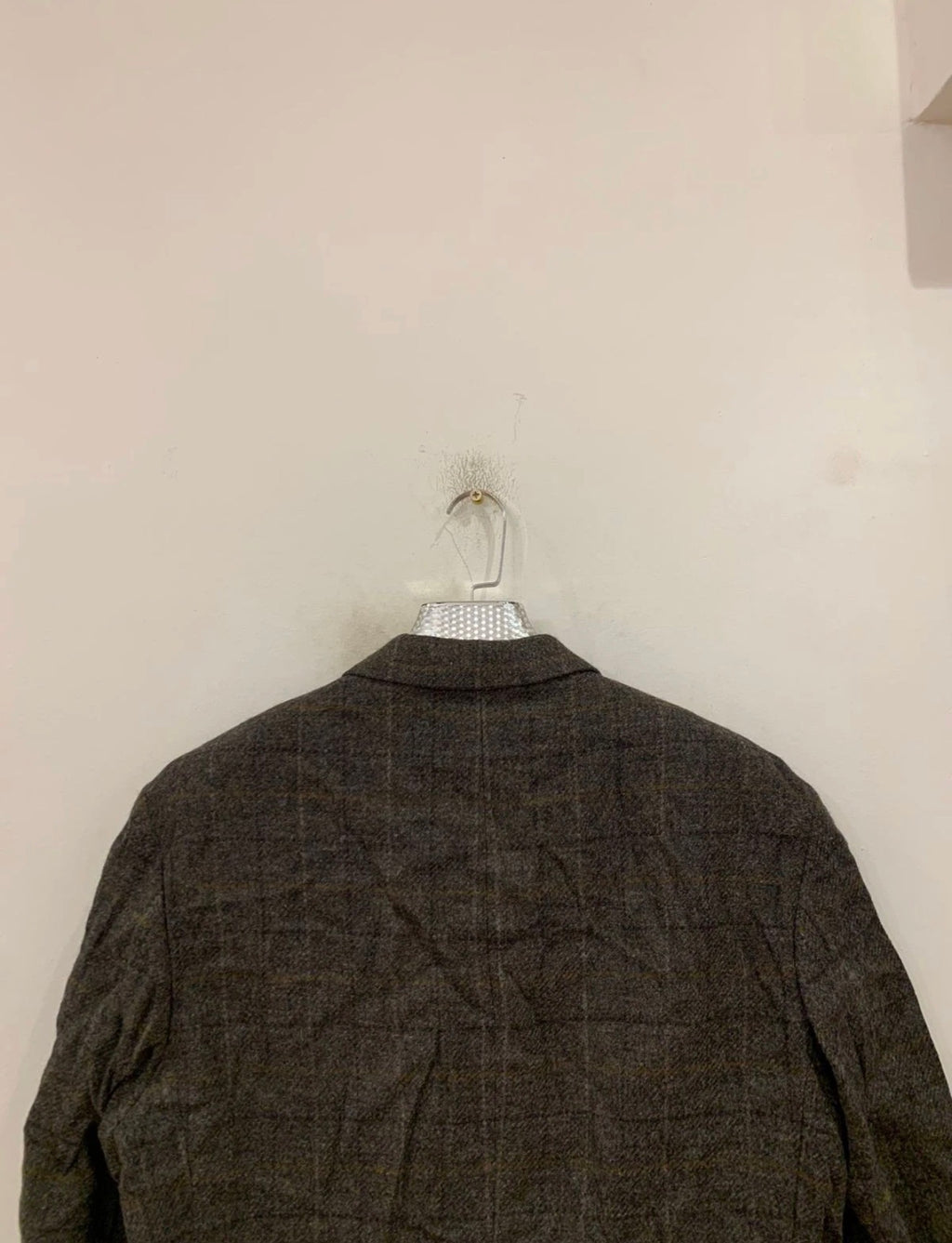 Vintage Daniel Hechter pure wool handwoven tweed gray hunting jacket blazer 42R