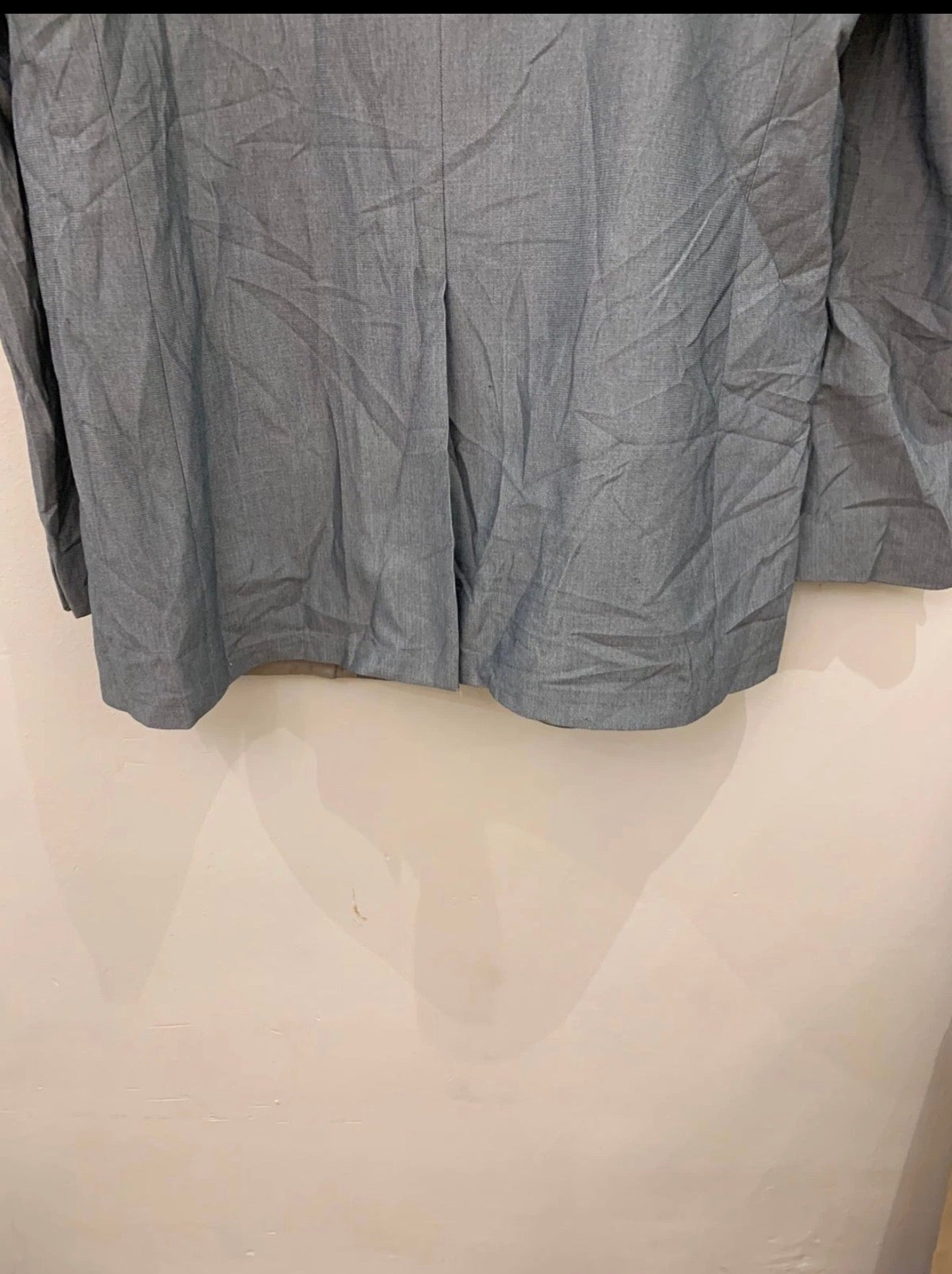 Vintage classic western cowboy silver gray hunting jacket blazer 44L