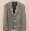 Vintage Canda wool viscose classic gray hunting jacket blazer 40R 40L