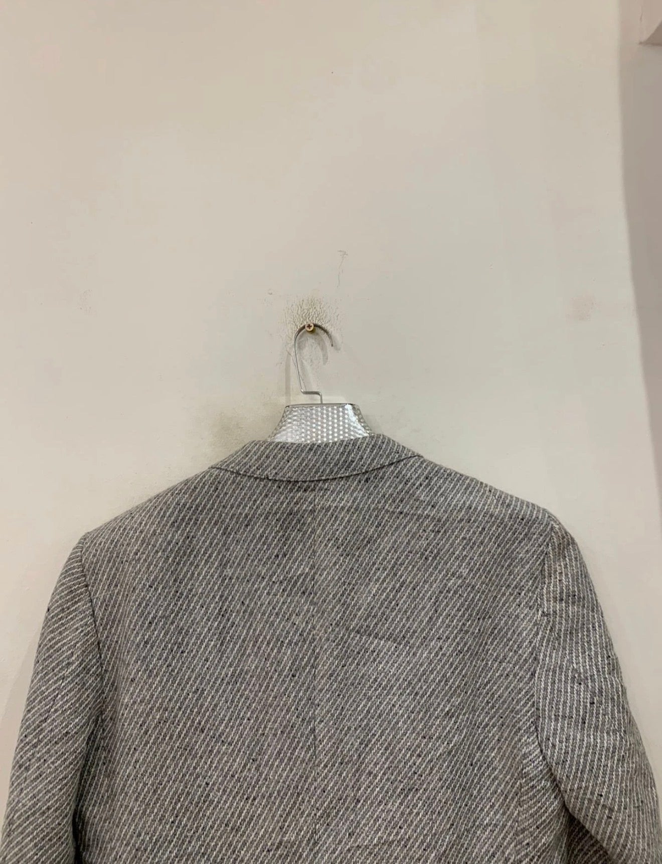 Vintage Canda wool viscose classic gray hunting jacket blazer 40R 40L