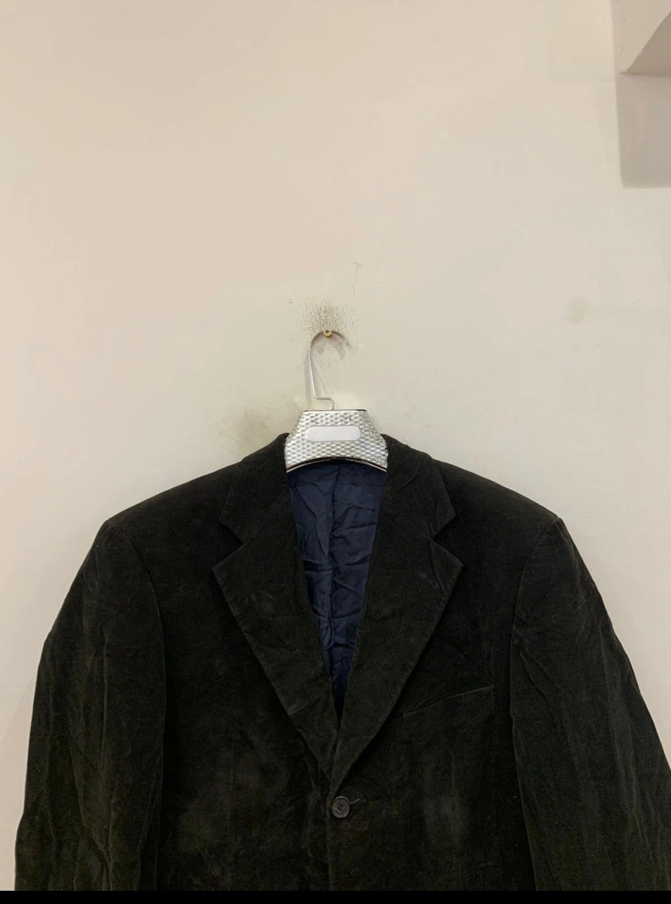 Classic Hugo Boss cotton blend Corduroy green suit jacket blazer 42R