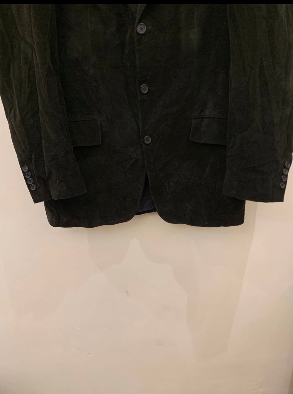 Classic Hugo Boss cotton blend Corduroy green suit jacket blazer 42R