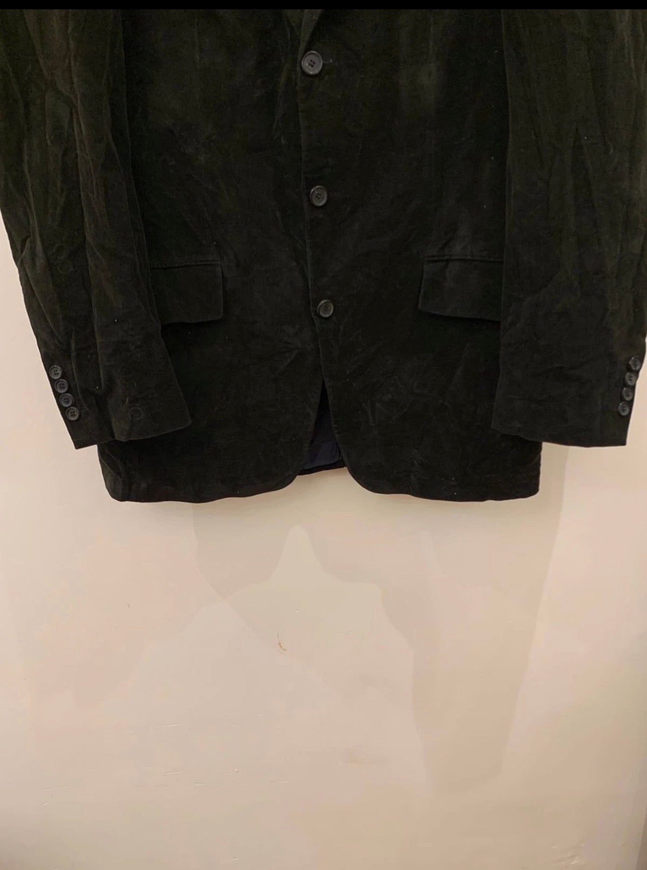 Classic Hugo Boss cotton blend Corduroy green suit jacket blazer 42R