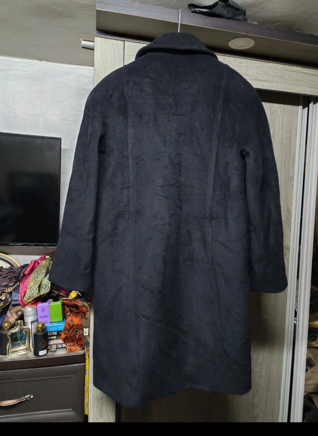 Vintage Cinzia Rocca superfine wool cashmere raglan over coat 8 M 38