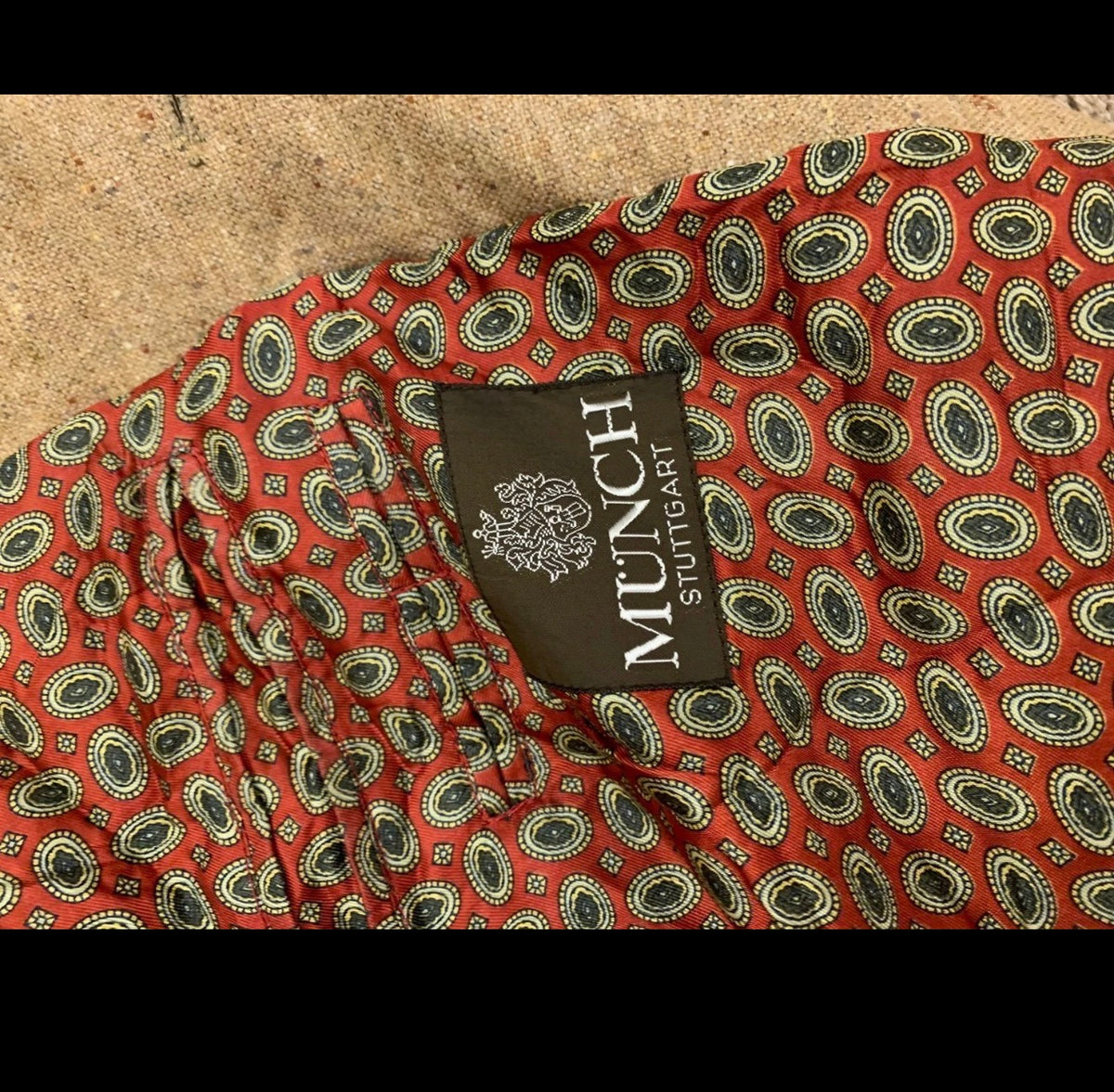 Vintage pure wool brown classic leisure suit jacket sport coat 42R