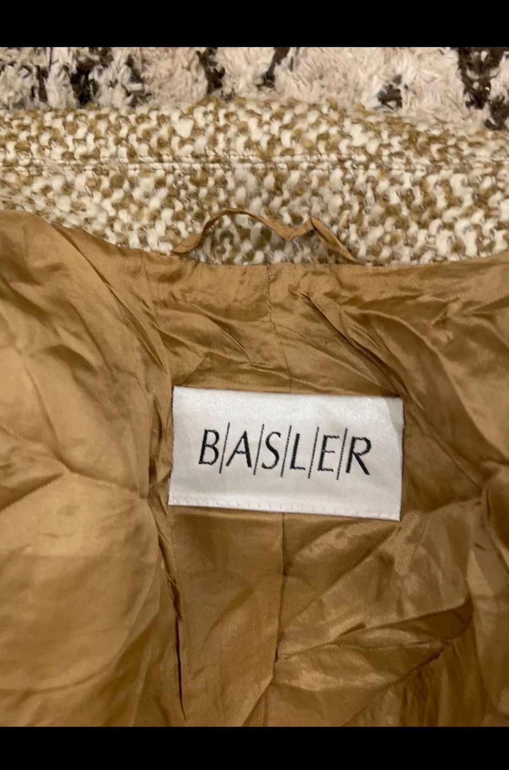 Vintage Basler Wool Mohair blend Classic women's jacket sweater 38 M 8