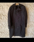 Classic style Giomani wool blend double breasted Charcoal over coat 38R 38S