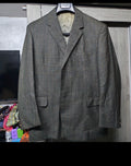 1950s Vintage handtailored all worsted wool greenish classic jacket blazer 40R