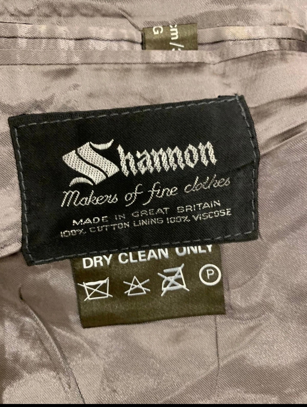 Vintage Shannon classic 100% cotton velvet black jacket blazer 36R 36L