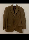 Vintage Daniel Hechter Wool Cashmere blend brown hunting jacket blazer 42R