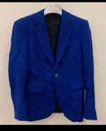 Classic Lee Marsh bespoke pure wool Azure blue classic jacket blazer 38L 36L