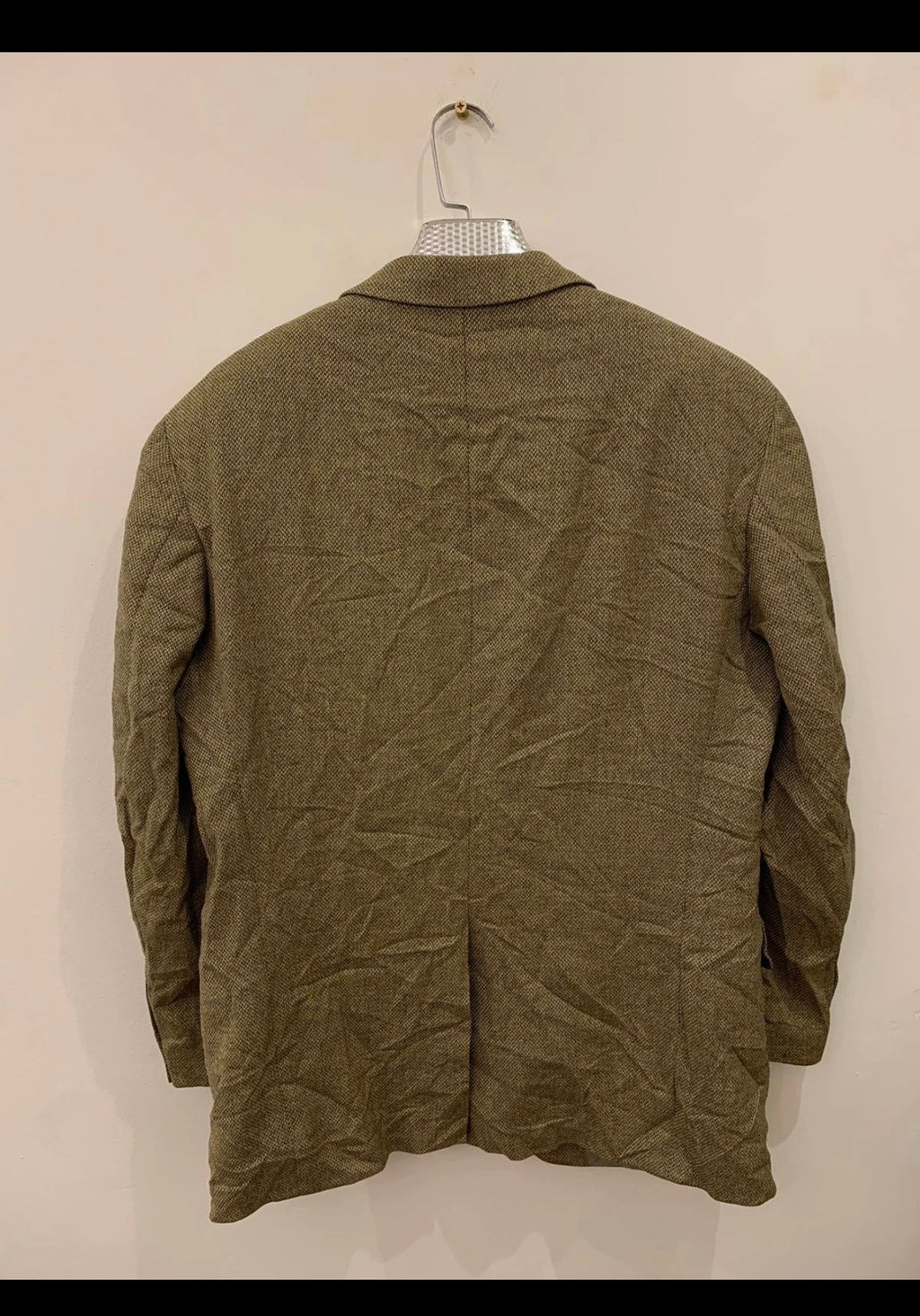 Vintage Hugo Boss Loro Piana Wool Cashmere brown sport coat blazer 42R