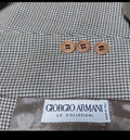 Vintage Giorgio Armani Le Collezioni wool blend brown jacket blazer 42R 40R