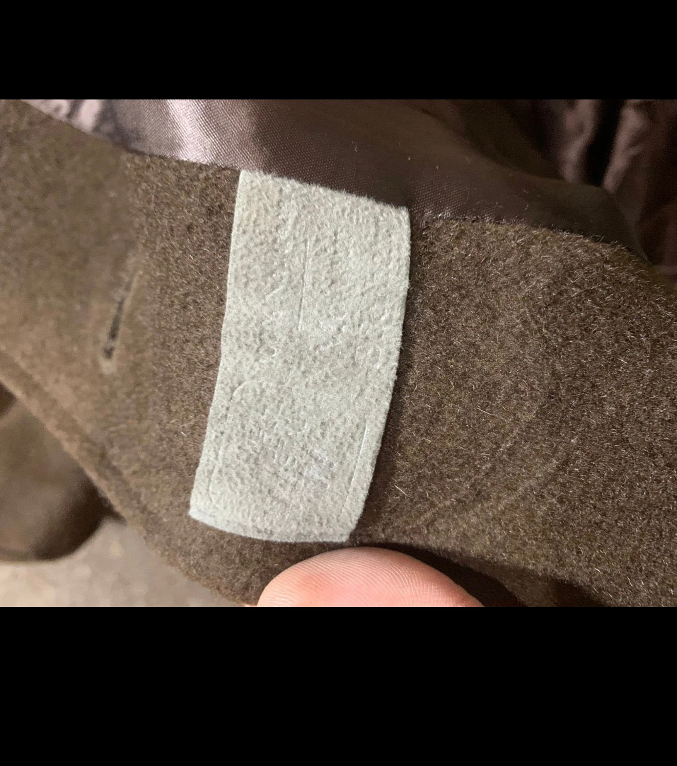 Vintage Wool Mohair classic brown raglan over coat 48 XL 18