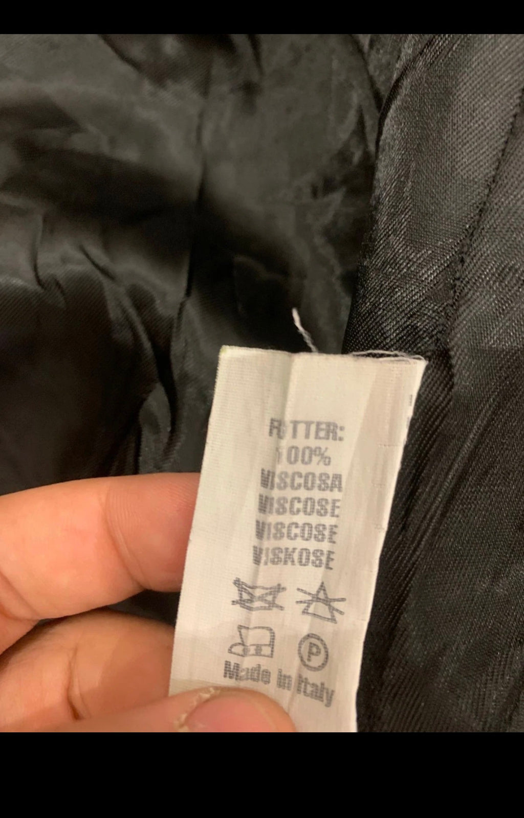 Vintage Stefania Rinaldi pure wool raglan charcoal over coat 40 10 M