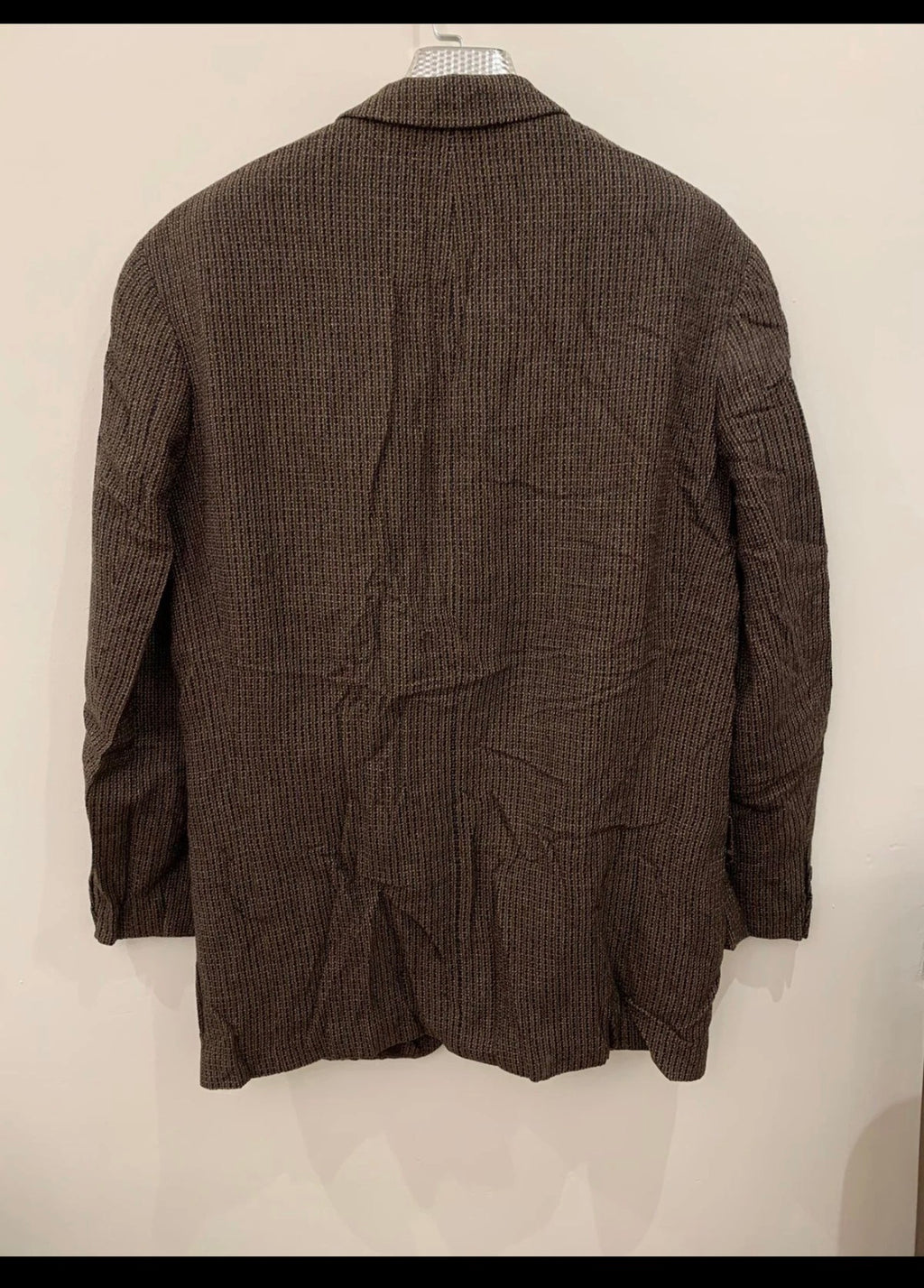 Vintage Yves Saint Laurent pour homme wool blend camouflage jacket blazer 44R