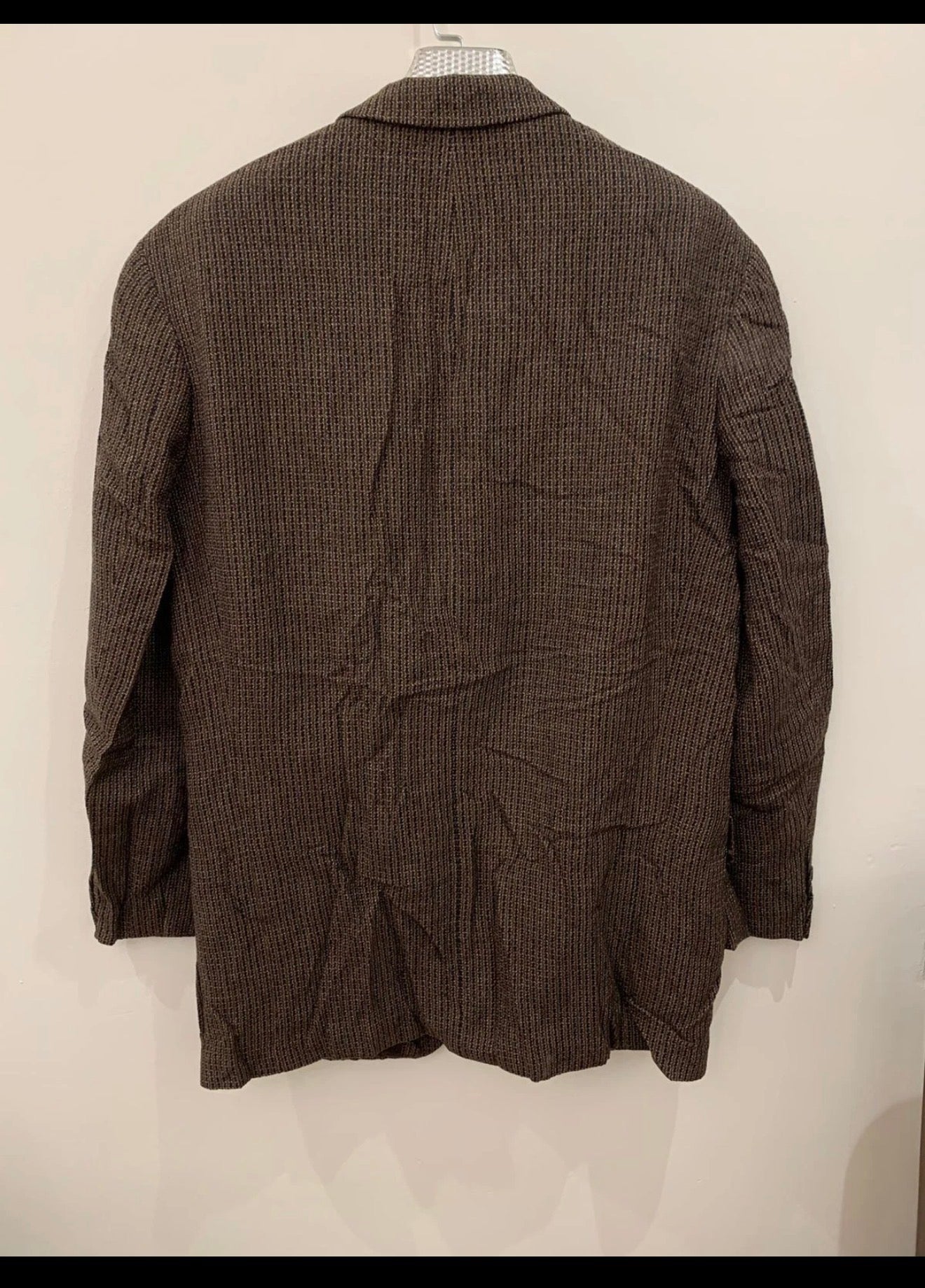 Vintage Yves Saint Laurent pour homme wool blend camouflage jacket blazer 44R