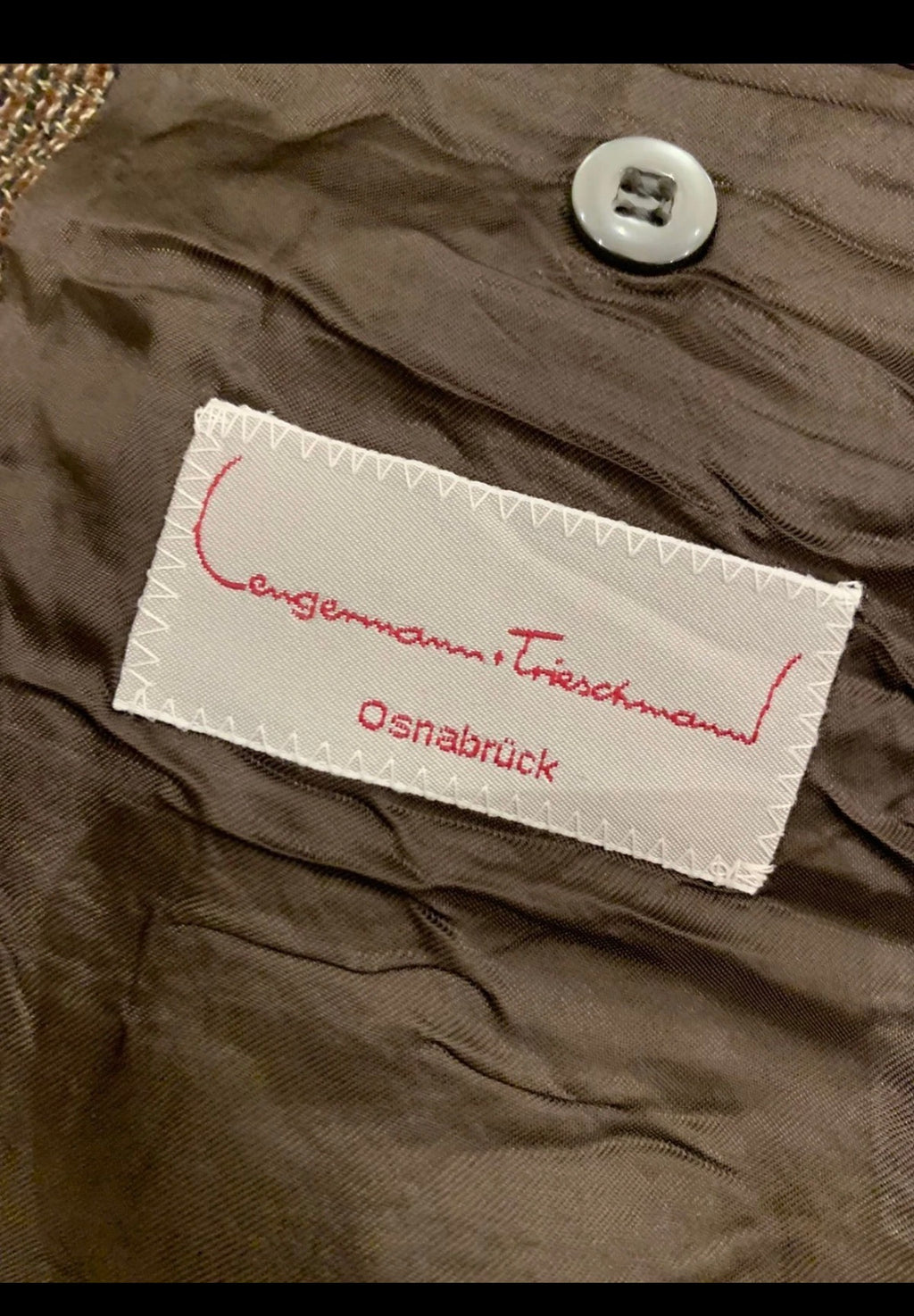 Vintage Yves Saint Laurent pour homme wool blend camouflage jacket blazer 44R