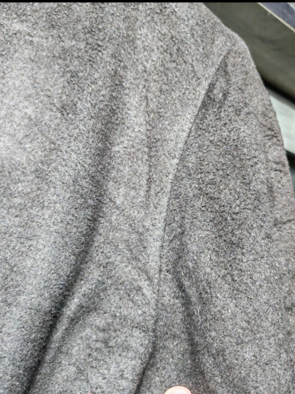 1960s Vintage cashmere wool USA union made classic brown over coat 46R 46L XL