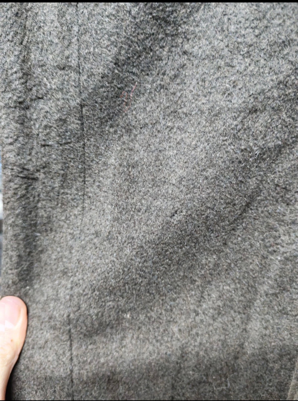 1960s Vintage cashmere wool USA union made classic brown over coat 46R 46L XL