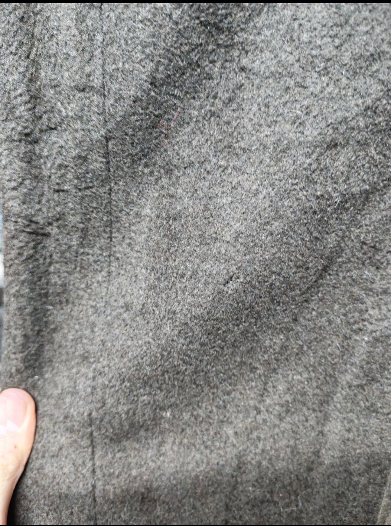 1960s Vintage cashmere wool USA union made classic brown over coat 46R 46L XL