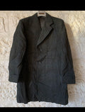 1970s Vintage Dunn & Co pure wool Tweed glen check classic green over coat 42R