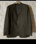 Vintage René Lezard superfine wool cashmere classic suit jacket blazer 44L