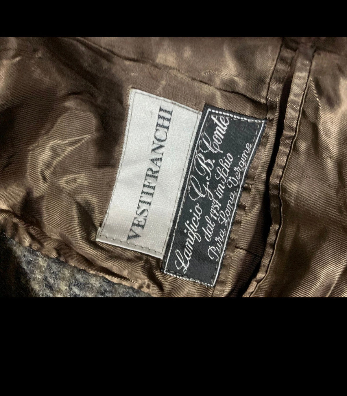 Vintage pure woollen wool camouflage classic unique over coat 42R