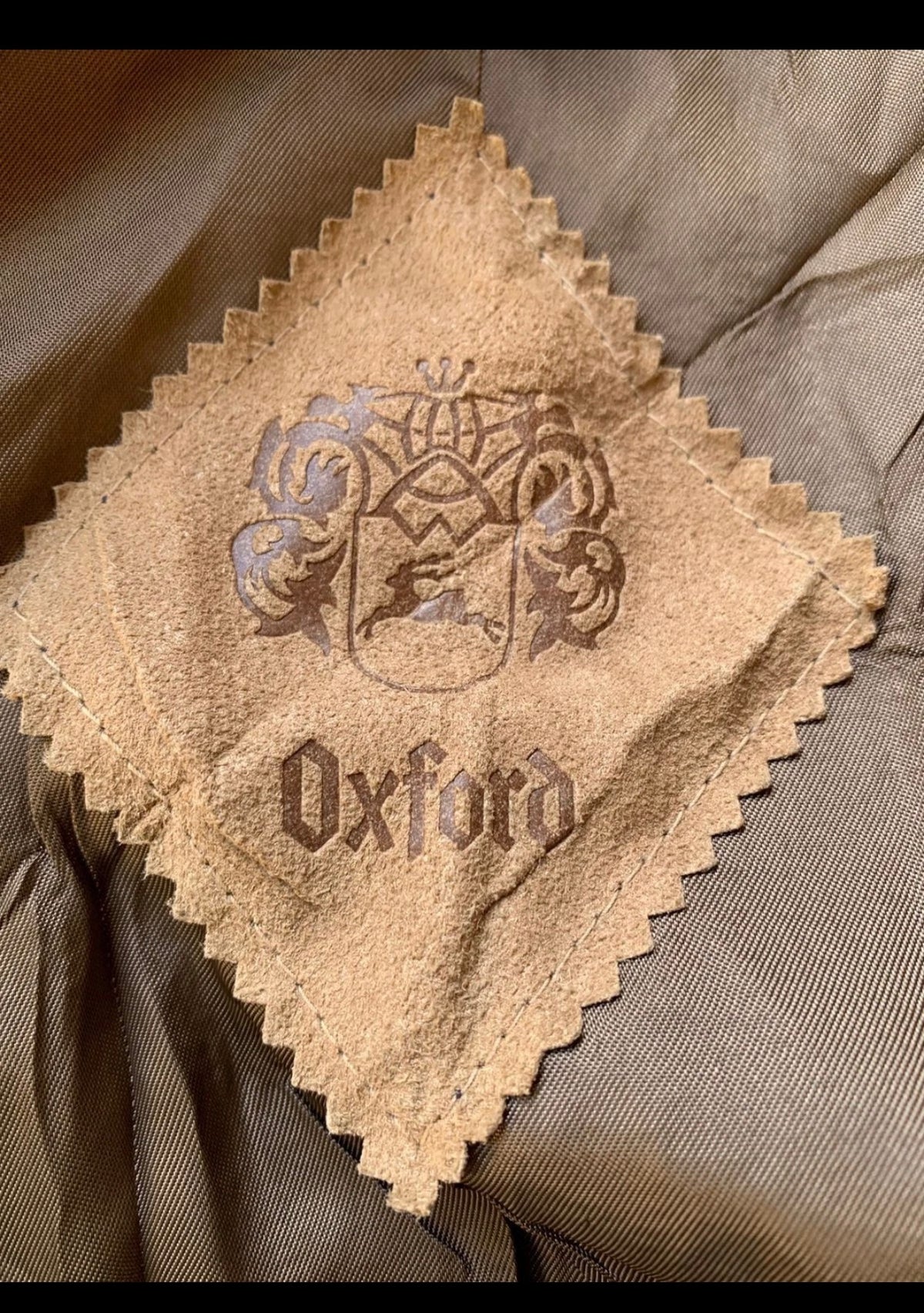 Vintage Oxford pure wool handwoven tweed herringbone classic over coat 50R 2XL