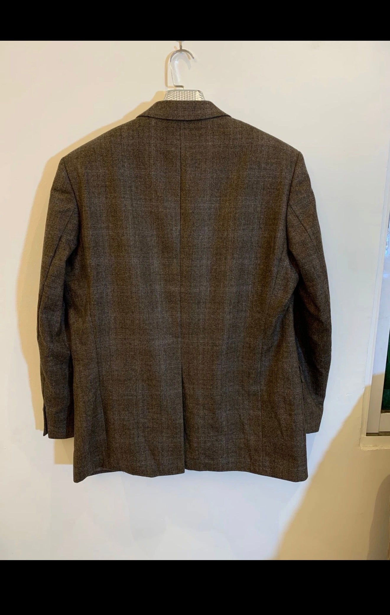 Vintage Hugo Boss 100% Zelanzer merino wool Loro Piana jacket blazer 44R 44L