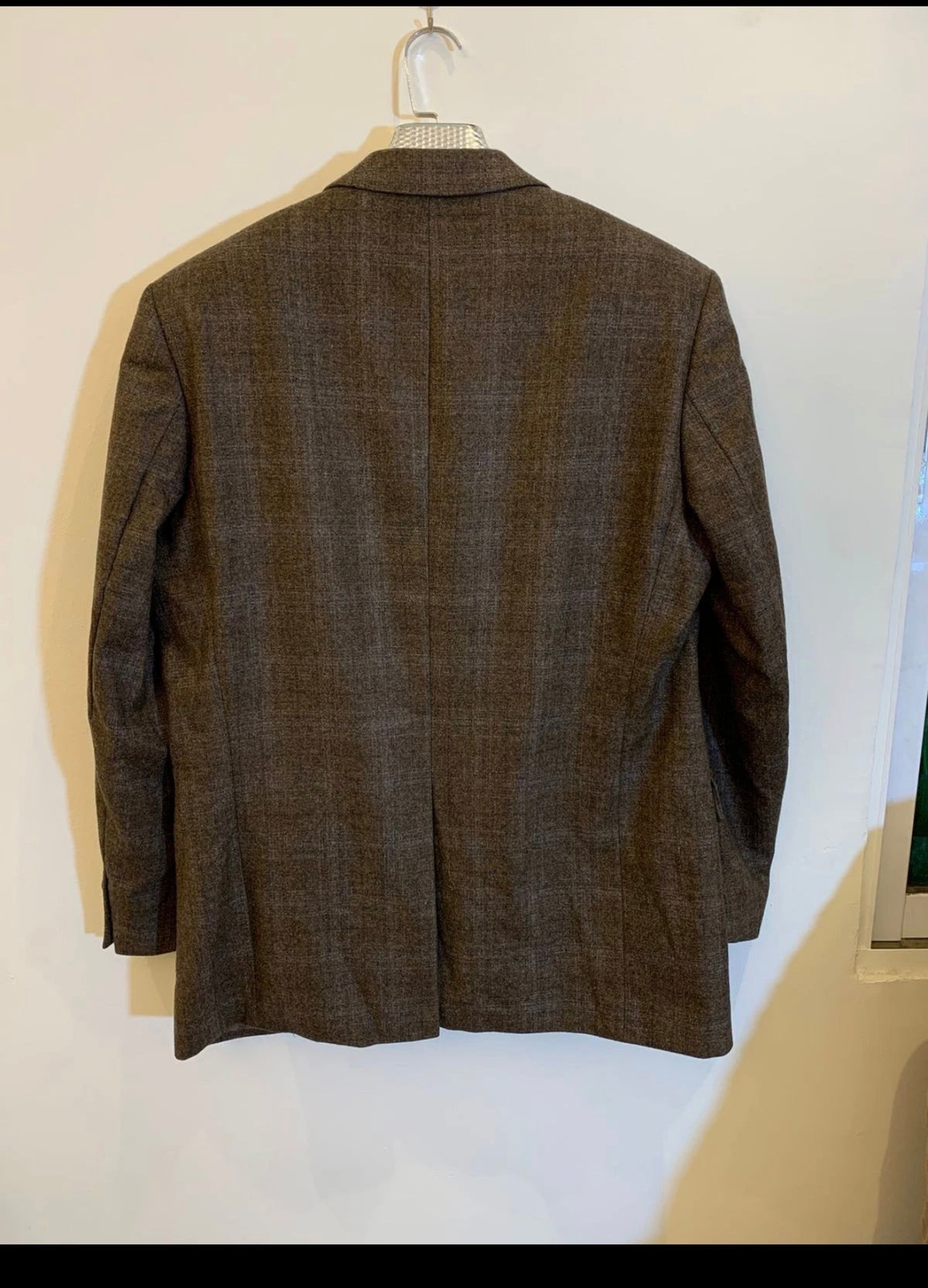 Vintage Hugo Boss 100% Zelanzer merino wool Loro Piana jacket blazer 44R 44L